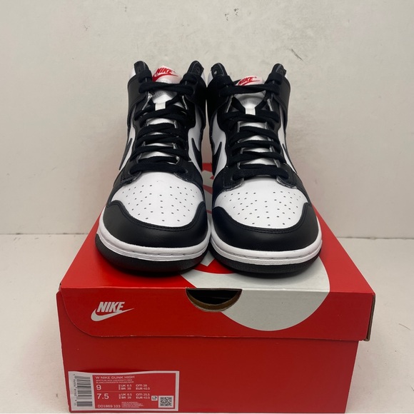 Nike Dunk High WMNS “Panda/Black White” 2023 - Picture 2 of 4